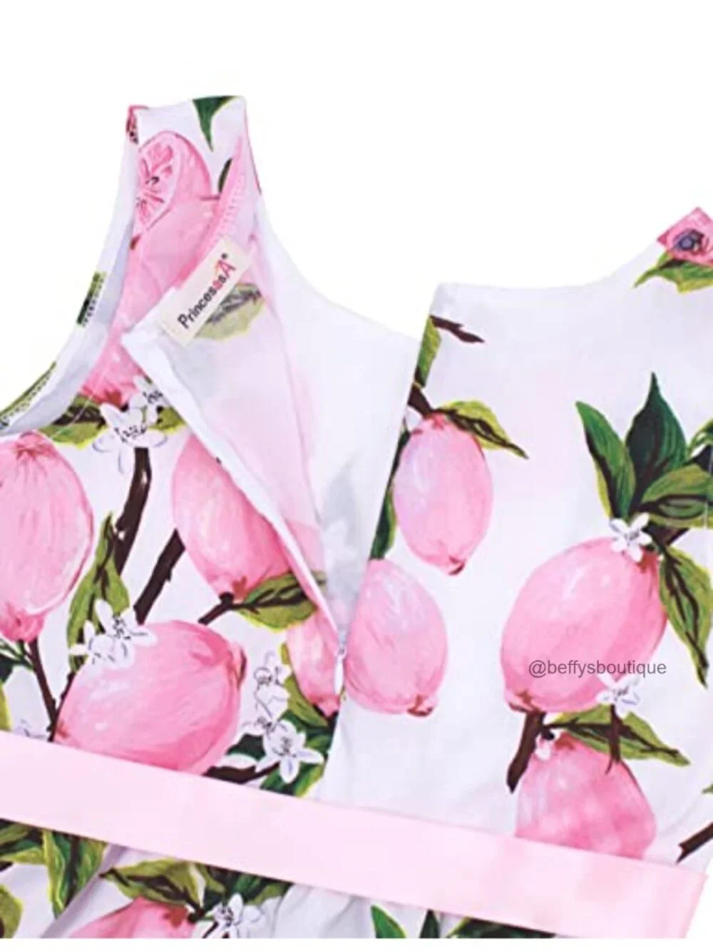 Girls Floral Cotton Peasant Sundress Summer Sleeveless Casual